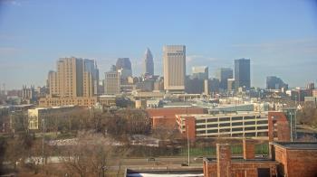 Weather camera view of WEWS-TV.