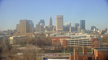 Weather camera view of WEWS-TV.