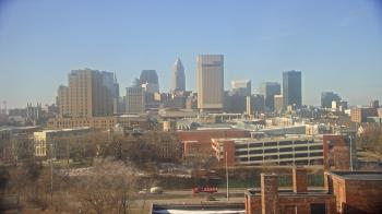 Weather camera view of WEWS-TV.