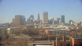 Weather camera view of WEWS-TV.