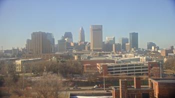 Weather camera view of WEWS-TV.