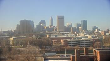 Weather camera view of WEWS-TV.