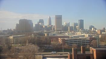 Weather camera view of WEWS-TV.