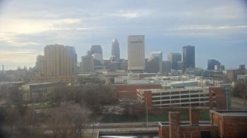 Weather camera view of WEWS-TV.