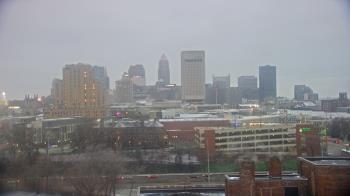 Weather camera view of WEWS-TV.