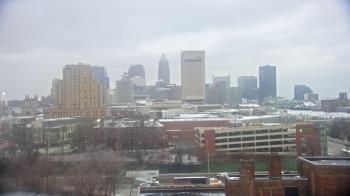 Weather camera view of WEWS-TV.