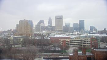 Weather camera view of WEWS-TV.