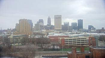 Weather camera view of WEWS-TV.