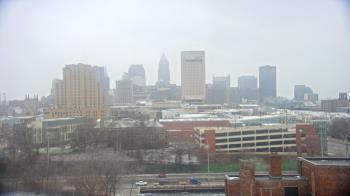 Weather camera view of WEWS-TV.