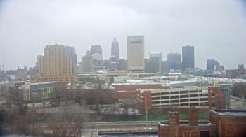 Weather camera view of WEWS-TV.