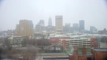 Weather camera view of WEWS-TV.