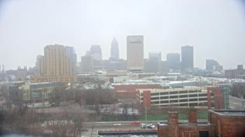 Weather camera view of WEWS-TV.