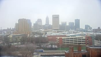 Weather camera view of WEWS-TV.