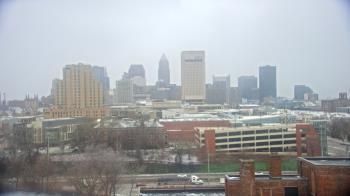 Weather camera view of WEWS-TV.