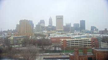 Weather camera view of WEWS-TV.