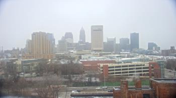 Weather camera view of WEWS-TV.