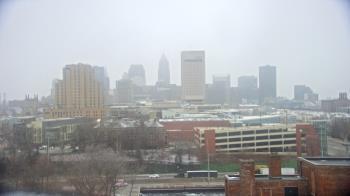Weather camera view of WEWS-TV.