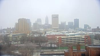 Weather camera view of WEWS-TV.