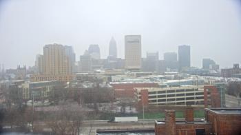 Weather camera view of WEWS-TV.