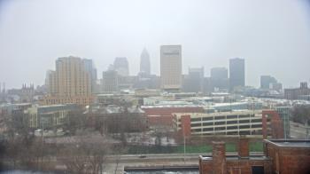 Weather camera view of WEWS-TV.
