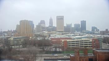 Weather camera view of WEWS-TV.
