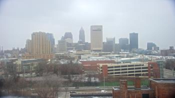 Weather camera view of WEWS-TV.