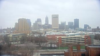 Weather camera view of WEWS-TV.