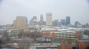 Weather camera view of WEWS-TV.