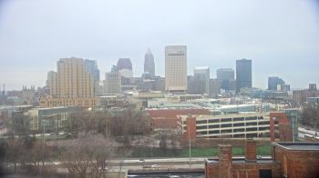 Weather camera view of WEWS-TV.