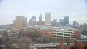 Weather camera view of WEWS-TV.