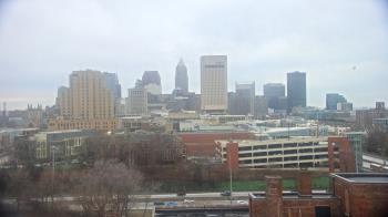 Weather camera view of WEWS-TV.