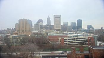 Weather camera view of WEWS-TV.