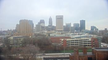 Weather camera view of WEWS-TV.