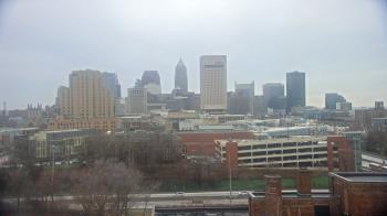 Weather camera view of WEWS-TV.