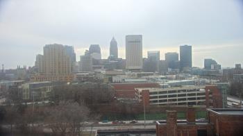 Weather camera view of WEWS-TV.