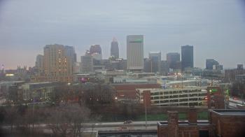 Weather camera view of WEWS-TV.