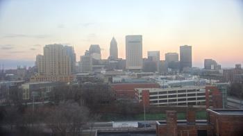 Weather camera view of WEWS-TV.