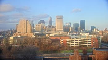 Weather camera view of WEWS-TV.