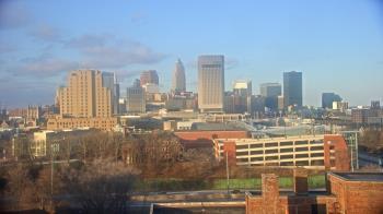 Weather camera view of WEWS-TV.