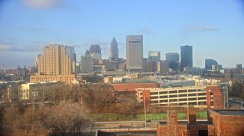 Weather camera view of WEWS-TV.