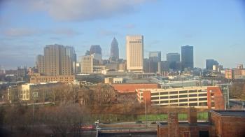 Weather camera view of WEWS-TV.