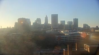 Weather camera view of WEWS-TV.