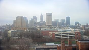 Weather camera view of WEWS-TV.