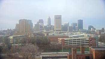 Weather camera view of WEWS-TV.