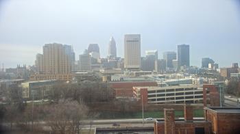 Weather camera view of WEWS-TV.