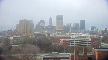 Weather camera view of WEWS-TV.