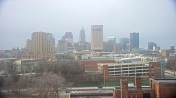 Weather camera view of WEWS-TV.