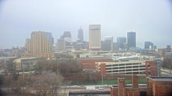 Weather camera view of WEWS-TV.