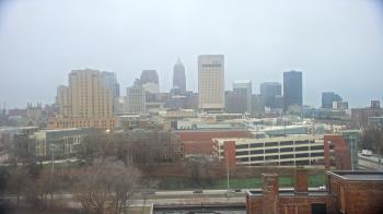 Weather camera view of WEWS-TV.