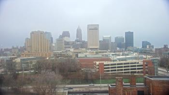 Weather camera view of WEWS-TV.